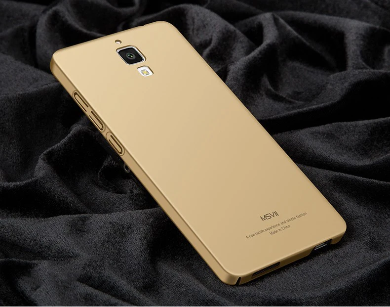 Для Xiao mi 4 4C чехол s MSVII Жесткий ПК полная защита Матовый чехол ультра тонкий матовый чехол для Xiao mi 4 mi 4C mi 4 4C чехол для телефона
