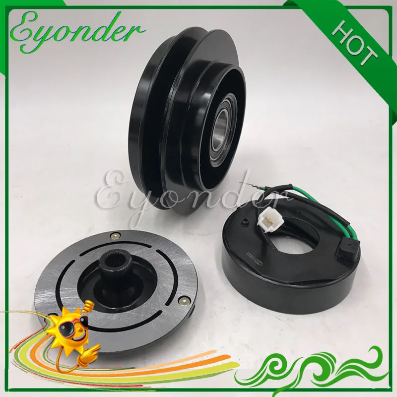 AC A/C воздушный компрессор магнитный сцепление для экскаватора Komatsu PC200 6 447300 1440