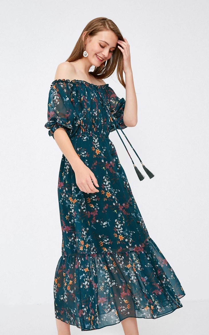 Платье с цветочным принтом Vero Moda | 31836Z515