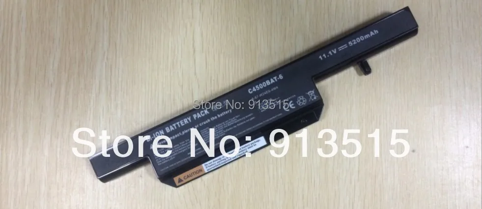 [Специальная цена] Новая 6 ячеек батарея для ноутбука CLEVO C4500 серии, замена: C4500BAT-6 C4500BAT6 батарея