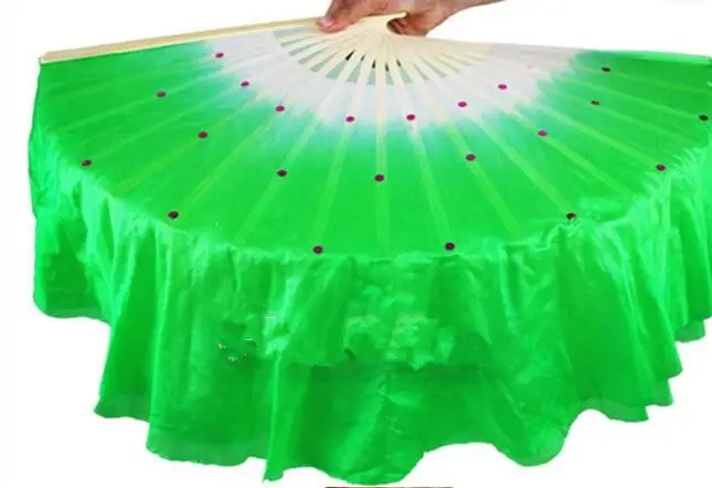 41 см для девочек танца живота шелк бамбук короткая фата фанатов народное