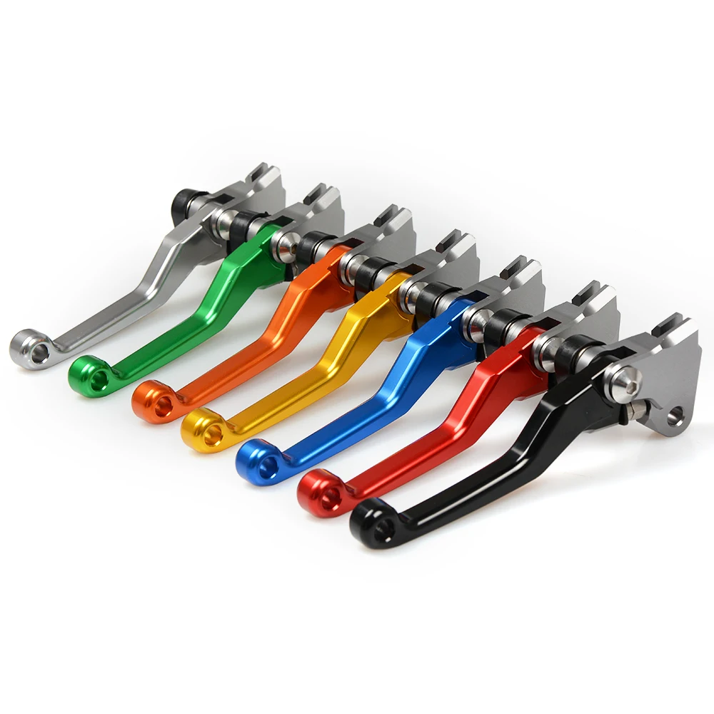 Для KAWASAKI KX 250F/450F KX250F KX450F 2013 2014 2015 Dirt Bike Off Routes Motocross Racing CNC Pivot Frein Dɾmbrayage Leviers |