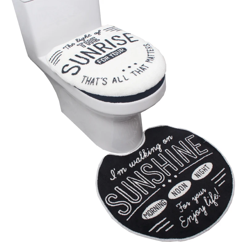 3 шт./компл. зимняя утолщенная крышка для унитаза ванной моющаяся грелка ткань