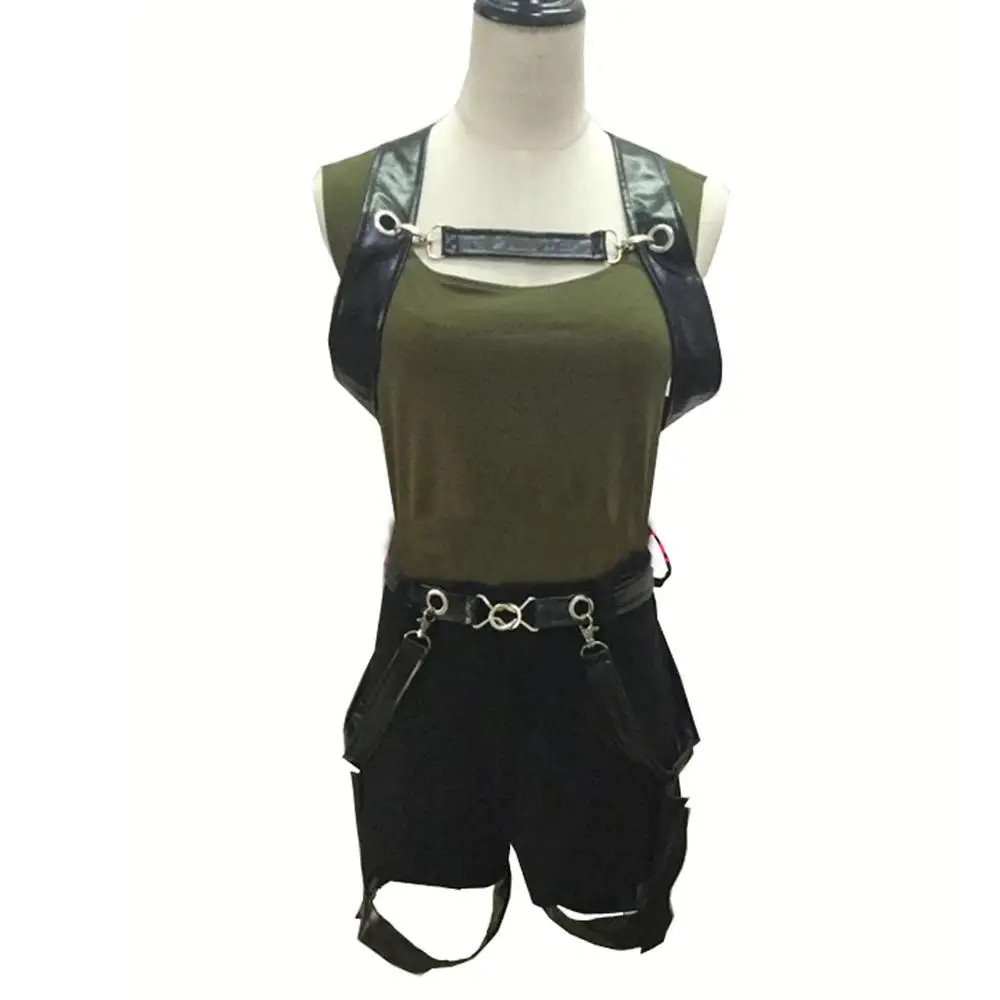 Черный Tomb Raider Lara Croft Косплей Костюм - Цвет: Черный