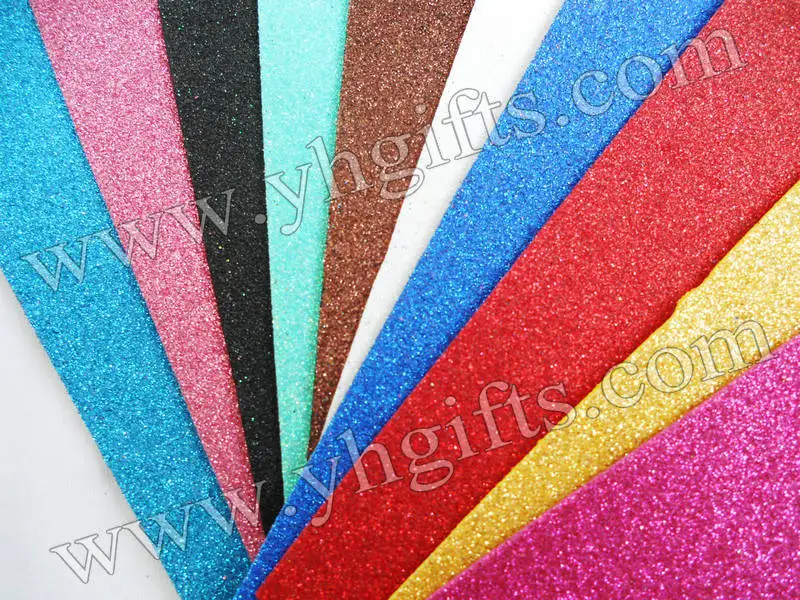 50 шт./лот. Блестящие поролоновые листы блестящая бумага из ЭВА материалы для