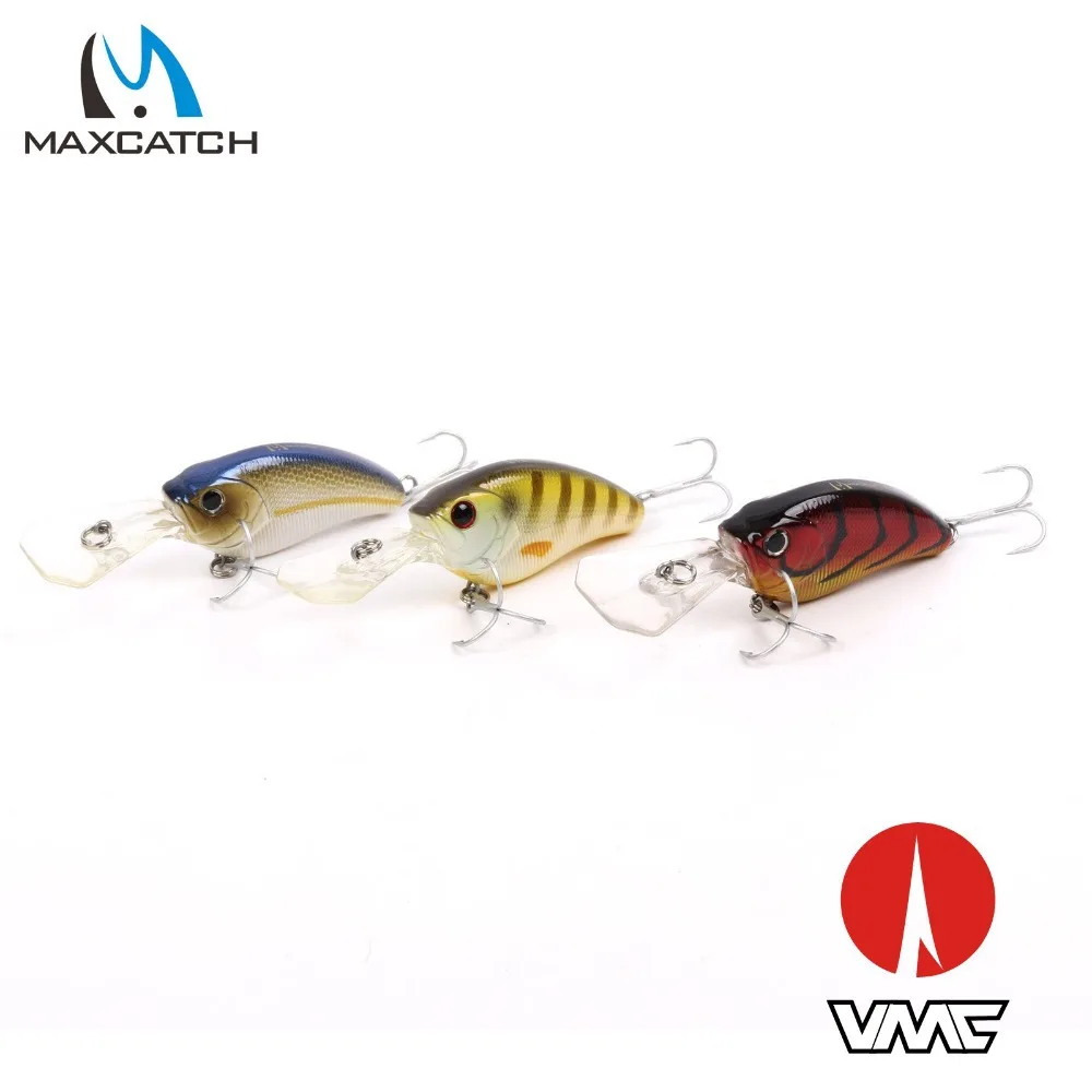 Maximumcatch 1 шт. пожизненная кривошипная приманка рыболовные приманки с VMC крючками 60