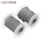 Большая Акция! Мужские и женские ювелирные изделия, ожерелье из нержавеющей стали с цепочкой из серебра 925 пробы, опт, 11, 522, 5 мм