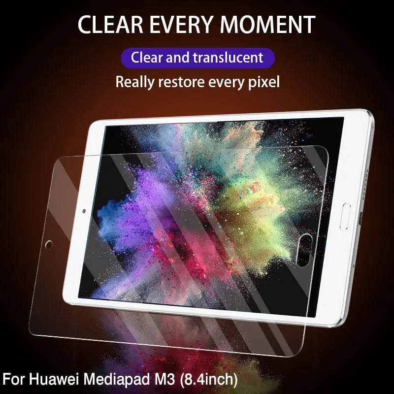 Закаленное стекло для Huawei Mediapad M3 8 4 Защитная пленка экрана аксессуары планшета