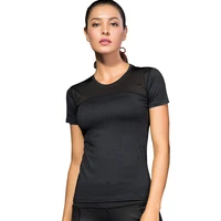2019 womens yoga tops quick dry fitness sports sleeveless t shirt solid gym running tops slim yoga shirt black fitness clothing