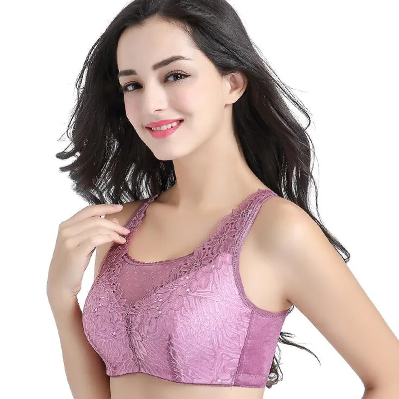 

Bra After Breast Cancer Surgery Special Breast Bra Suit Women Without Steel Ring Full Cup Underwear Artificial Boobs Bras H4630