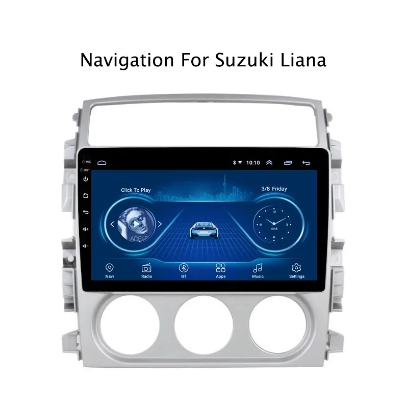 Ectwodvd 9 дюймов Andriod 8 1 Автомобильный gps навигация для Suzuki Liana 2007 2013 автомобильный DVD