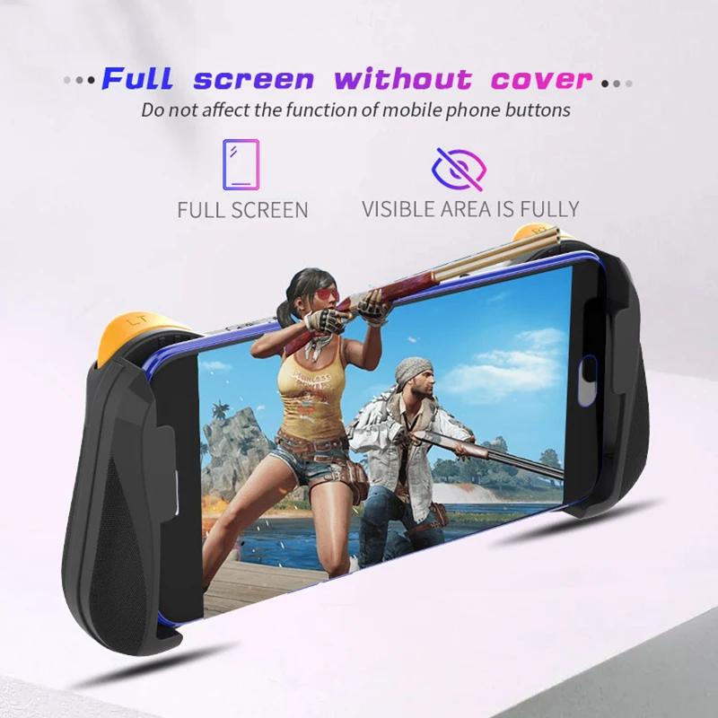Bluetooth 4.0 Gamepad PUBG Controller Mobile Triggers Joystick Wireless Joypad For iPhone XS Android Tablet | Электроника