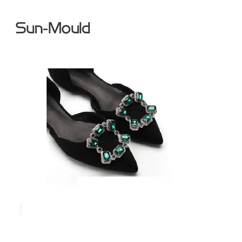 Фиксированная обувь 2 пара/лот женские роскошные дизайнерские туфли с кольцом и