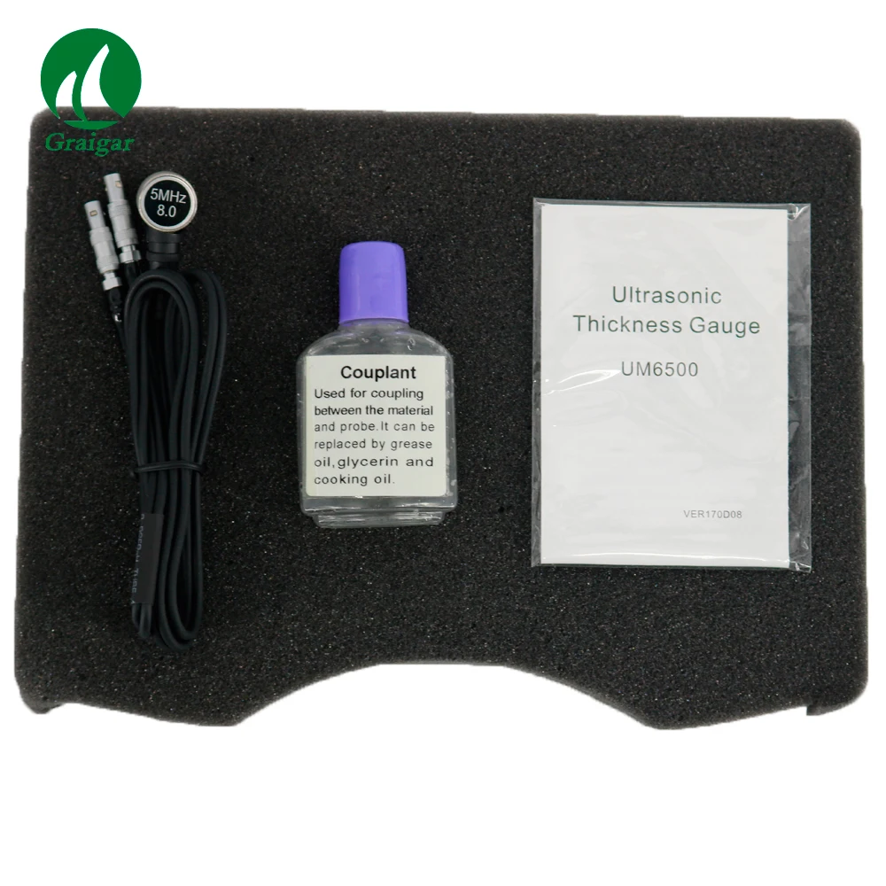 New UM6500 0.05-8inch Portable Digital Ultrasonic Thickness Gauge Meter 1.0-245mm | Инструменты