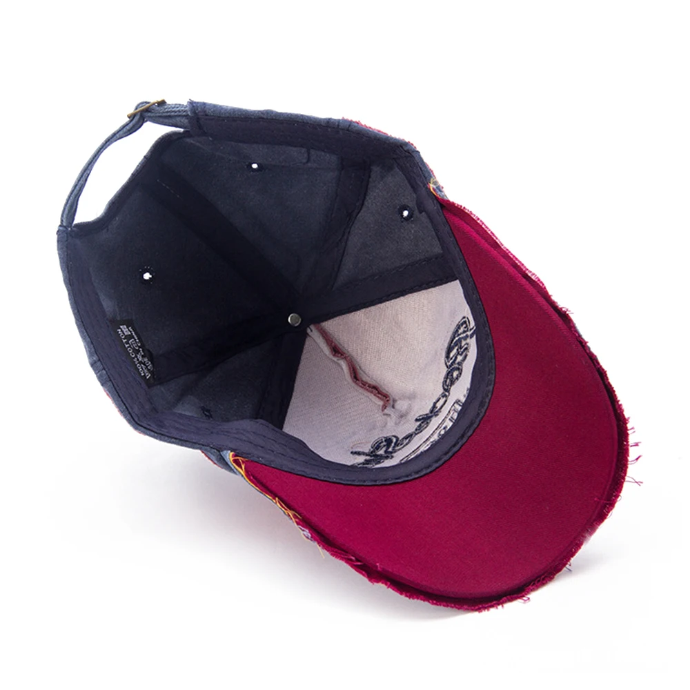 Винтажные мотоциклетные кепки унисекс бейсболки с регулируемой вышивкой