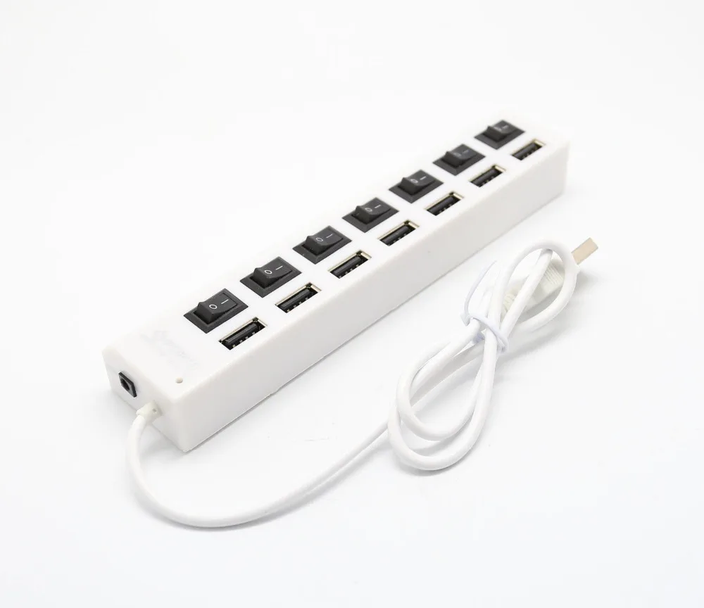 Usb адаптер с 7 портами 480 Мбит/с|7 port usb 2.0|7 usbusb 2.0 hub |
