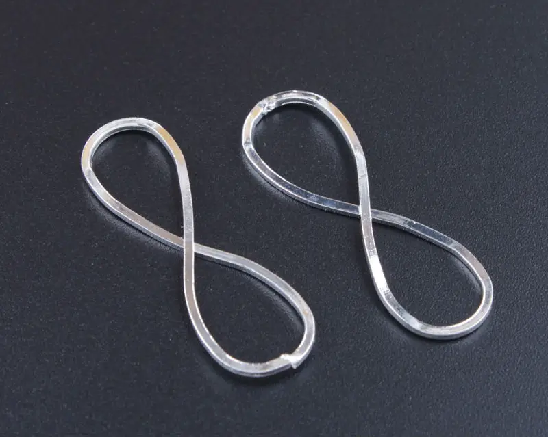 

20Pcs Fashion Alloy Metal Inifity Earring Hoops FREE SHIPPING