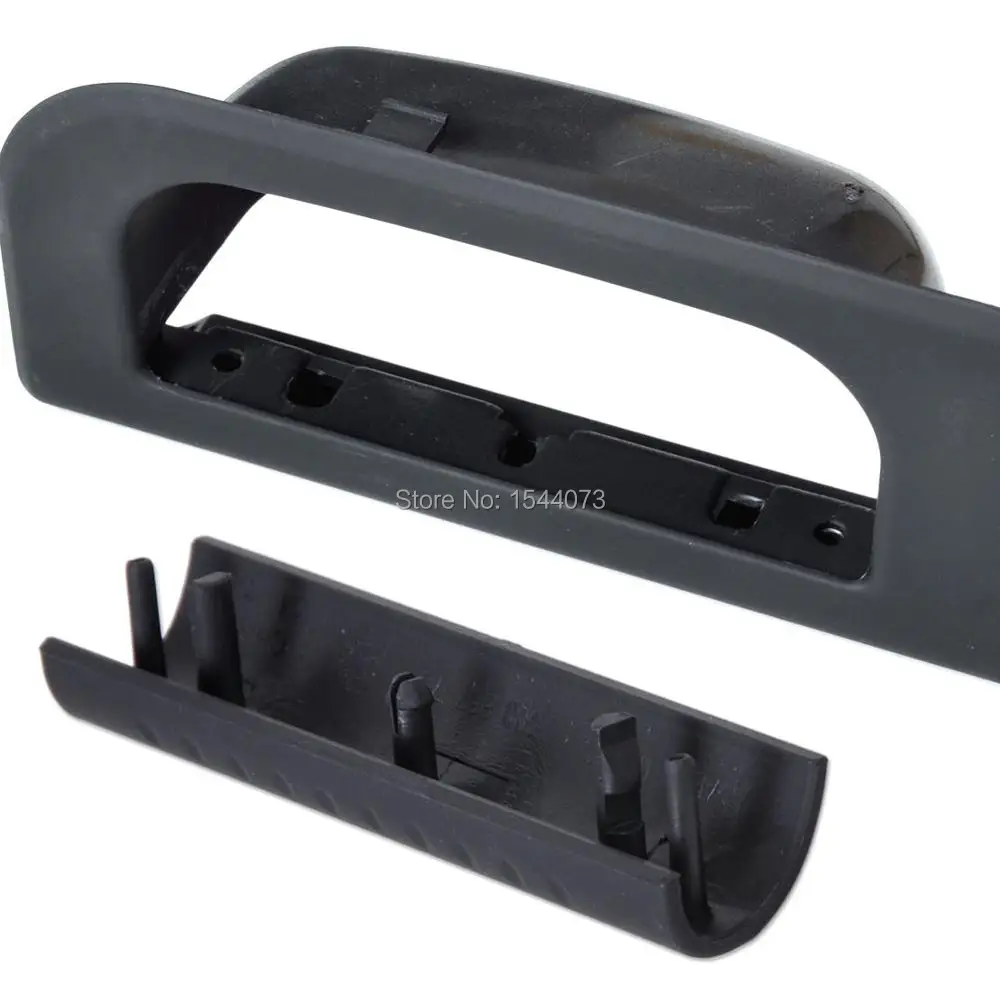 Черная панель управления переключателем с окошком облицовка дверной ручки