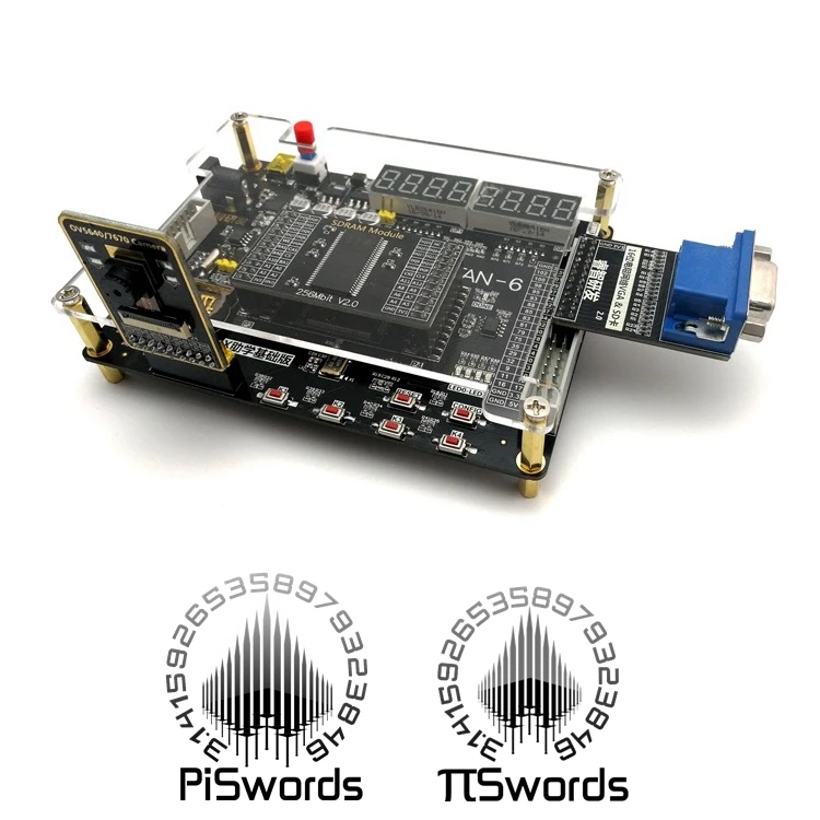 Xilinx spartan 6 FPGA макетная плата Xilinx spartan6 XC6SLX9 с 256 Мб SDRAM Модуль OV7670 камера VGA модуль