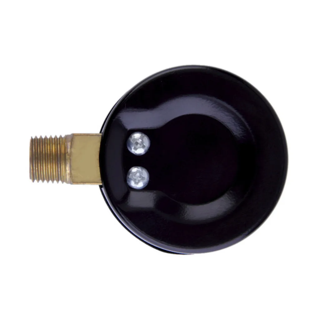 Сухой бытовой вакуумный манометр Blk сталь 1/" NPT нижнее Крепление-30HG/0PSI TS50-1+ 1 медный сплав двойной масштаб PSI