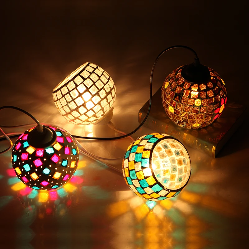 

European Garden Bohemia creative modern chandelier lamp Mediterranean bar entrance corridor balcony pendant lamps