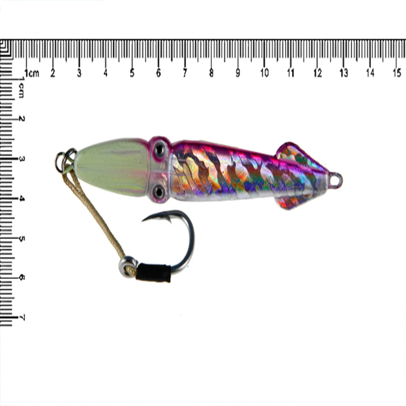 120 г Марлин Тунца Металла Жесткий Squid Jig Глубоководная Приманки Джиг рыбалка для