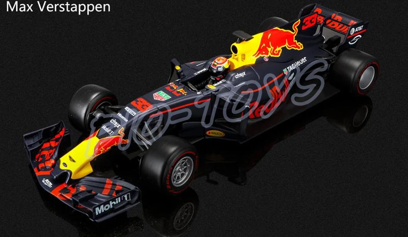 Новая роскошная коллекция подарок формула RB13 1/18 большая металлическая модель гоночной машины автомобиля литые под давлением игрушки автомобили металлический стол статическое украшение
