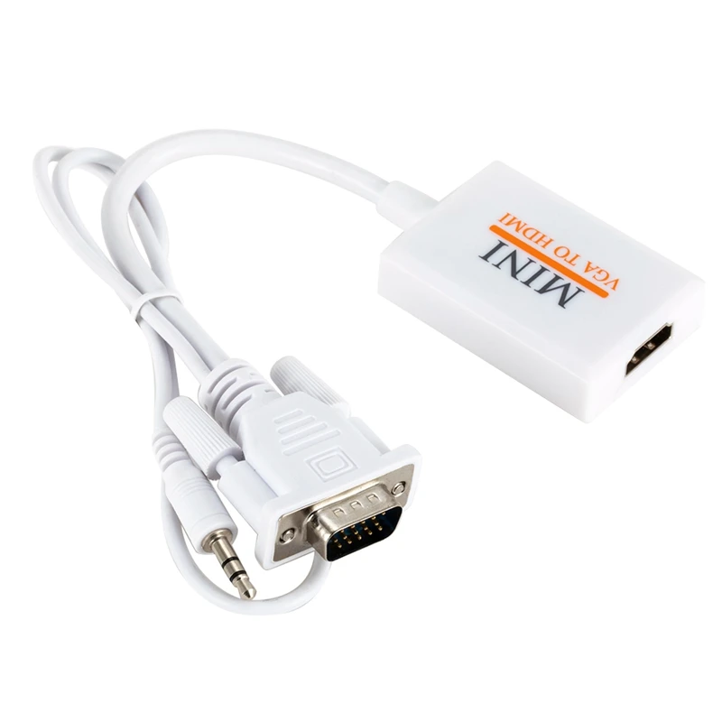 ABGN горячий-VGA папа к HDM выход 1080P HD + Аудио ТВ AV HDTV видео кабель конвертер адаптер |