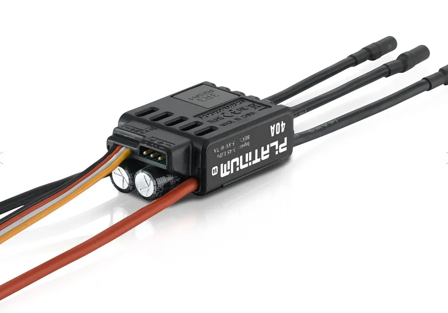 Hobbywing Platinum 25A V4 3 6S /40A ESC 4S Lipo Brushless с BEC DEO контроллером скорости для