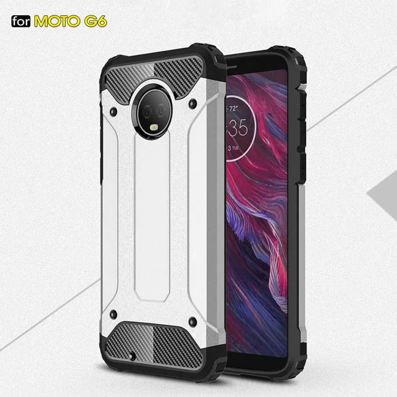 Чехол для Motorola Moto G6 / MotoG6 5 7 дюйма силиконовый ударопрочный тонкий жесткий