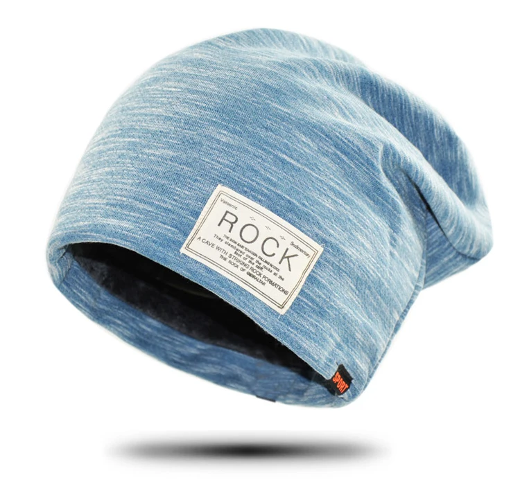 Зимняя Лыжная шапочка для мужчин хип-хоп Skullies Beanies рок логотип Повседневная шапка-тюрбан шляпа для женщин шляпа с бархатом