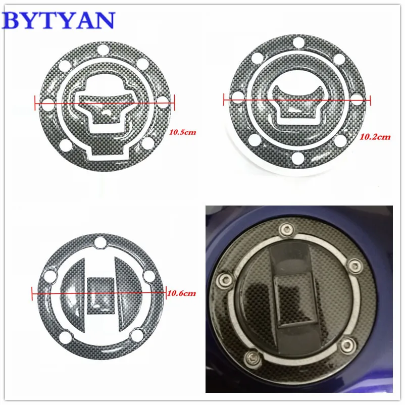 BYTYAN 1 шт. карбоновая Накладка для бака защита наклейка мотоцикла Suzuki