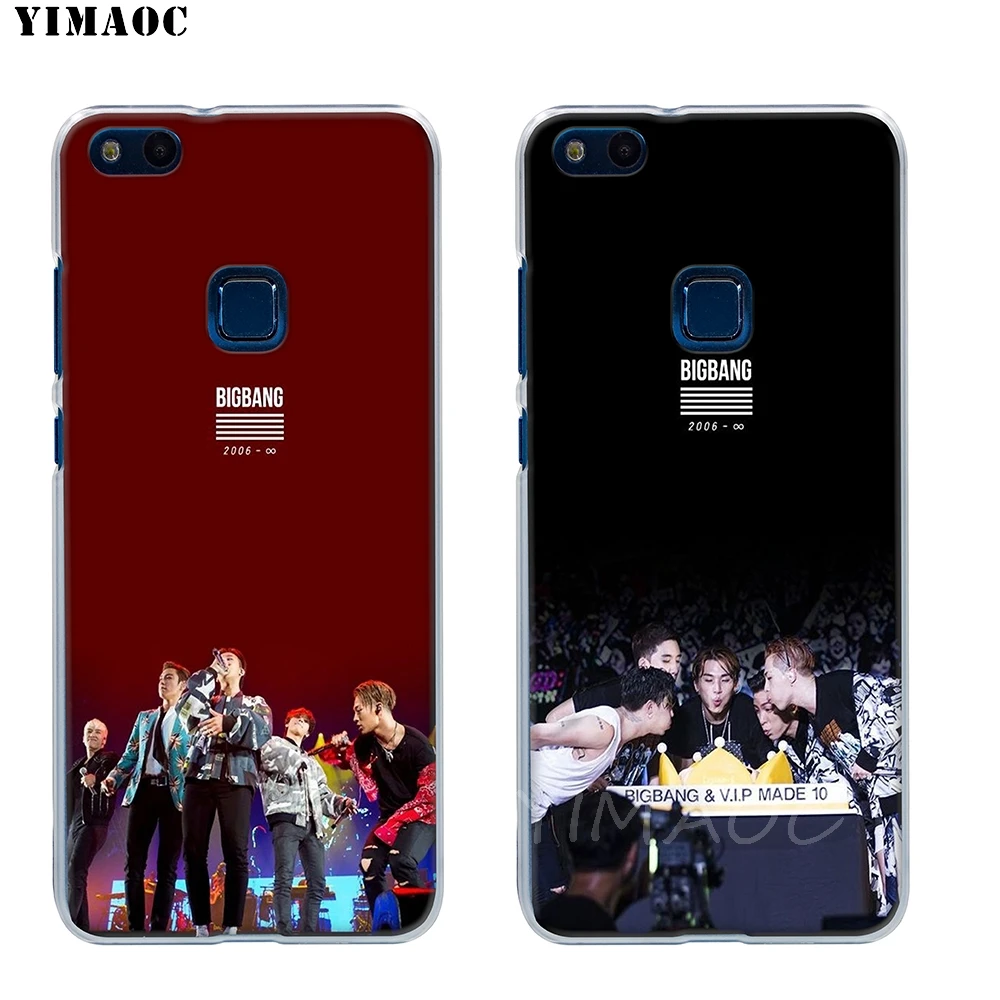 Мягкий ТПУ чехол YIMAOC BIGBANG G DRAGON для Huawei Honor 6A 7X 7A Pro 8C Mate 10 Note 9 Lite Y6 Y9 Y7 Prime 2018 чехлы |