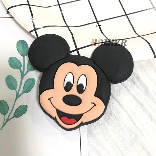 Mickey2 Универсальный кронштейн-подставка для телефона, расширяющаяся подставка, растягивающийся держатель для телефона, милая мультяшная подставка для iphone 6 7 8 X XS - Цвет: Mickey2