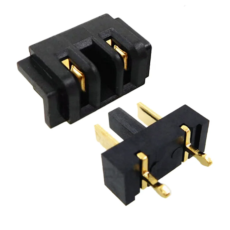 2PIN Laptop notebook battery connector Holder Clip contact pitch 2.5MM male+female plug 5pair