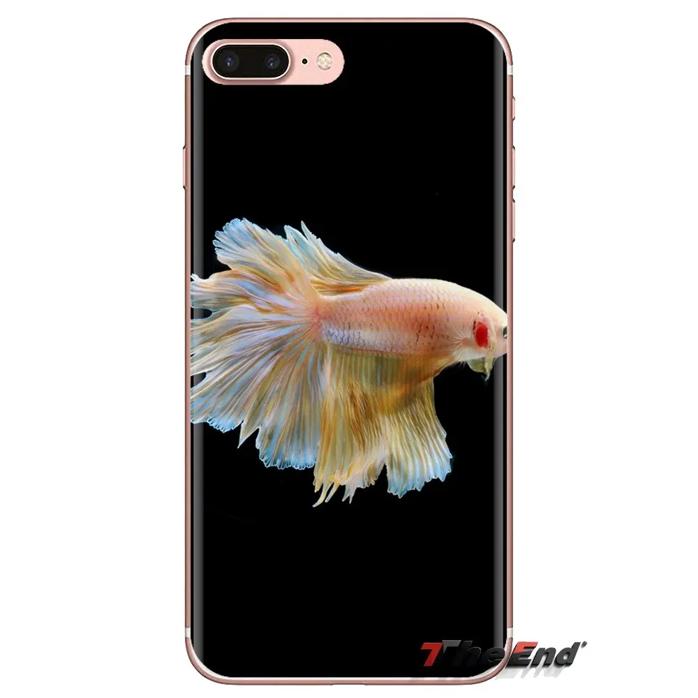 Для Oneplus 3T 5T 6T Nokia 2 3 5 6 8 9 230 3310 1 7 Plus 2017 2018 обои для телефона с голубым Betta Fish TPU чехол |