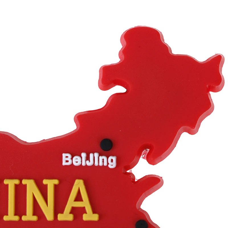 Китайский флаг карта холодильник магнитная наклейка стиль магнит на сувенир