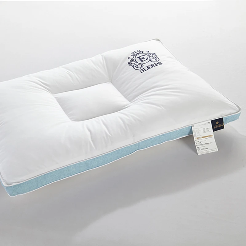 Модные Белые Твердые Подушки в стиле отеля 48x74 см хлопок полиэстер Наполнитель