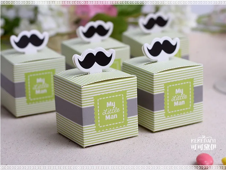 Свадебная коробка конфет -- &quotМой маленький человечек&quot Подарочная для детского