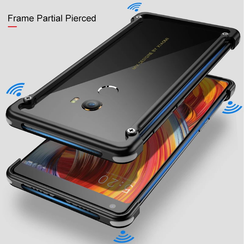 Роскошный металлический чехол с воздушной подушкой для Xiaomi MI MIX 6 4 полным