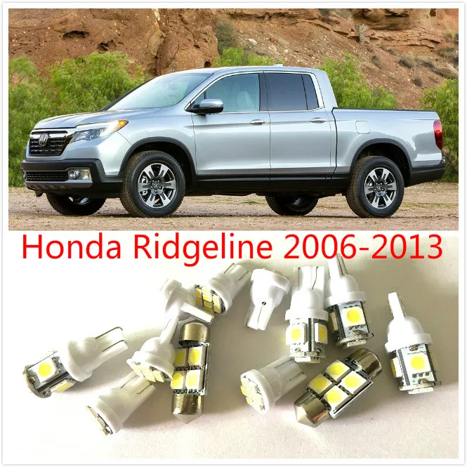 Бесплатная доставка 12 шт. Белый светодиодный комплект для интерьера Ridgeline 2006 2013