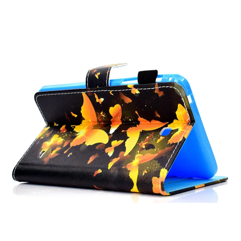 Lemonlan Cute Case For Samsung Galaxy Tab 4 7.0 T230 T231 T235 Cover Tablet Funda PU Leather Tree Panda Stand Holder Shell | Компьютеры и