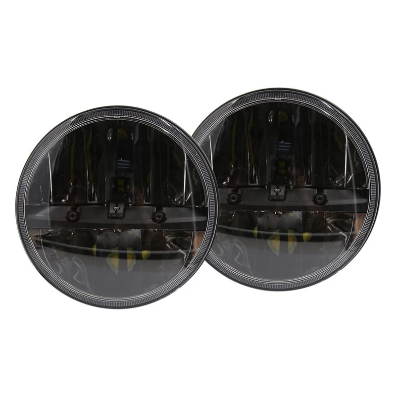 7 ''черный светодиодный головной светильник высокого Высокий/Низкий Луч