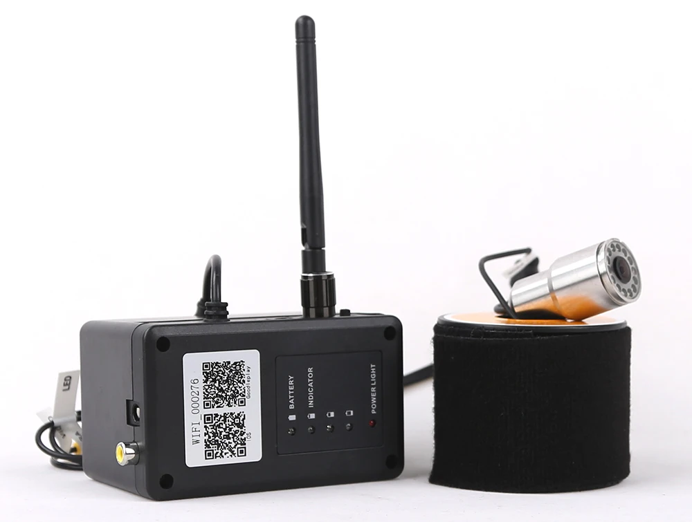 Оригинальная видимая Wi-Fi камера для рыбалки, рыболокатор, рыболокатор, водонепроницаемая камера ночного видения, 12 шт., лампа для подводной съемки, новинка