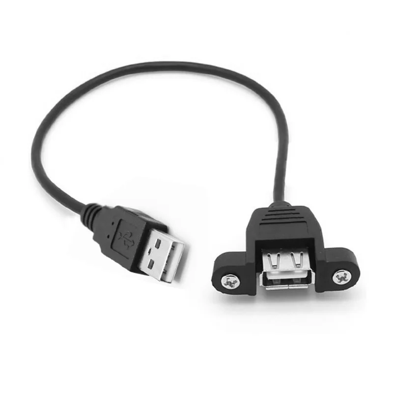 Новый 0 3-5 м компьютерная линия передачи данных USB 2 удлинитель с креплением для