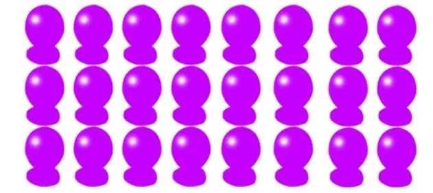 purple 12pcs 12 воздушных шаров/набор, 7 цветов, Игровой набор "Oonies bubble ball", только для установки шариков, шариков, Забавная детская игрушка для настольной игры - Цвет: purple 12pcs