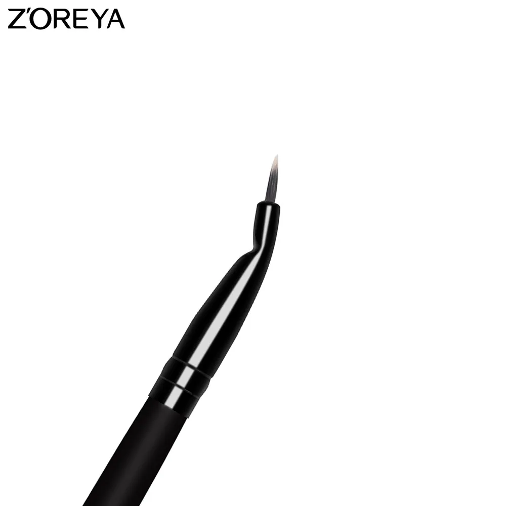 ZOREYA бренд скошенная Кисть для макияжа глаз Супер тонкая косметика специальной
