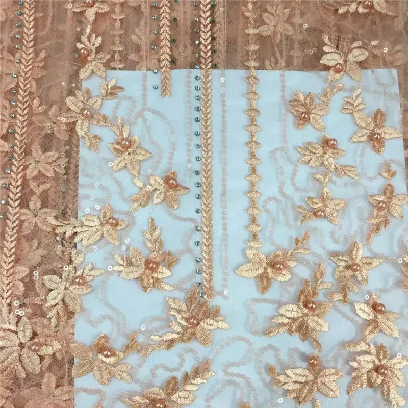 Бесплатная доставка! высокое качество современные французские кружева тюль с 3D