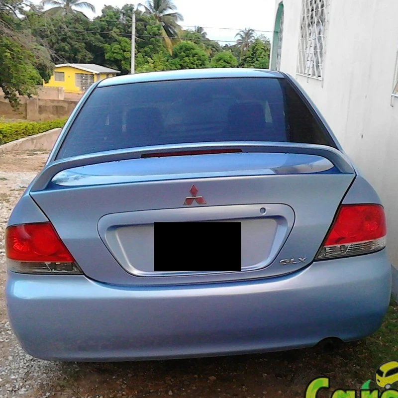 Используется для mitsubishi lancer спойлер 2005-2009 lancer спойлер высокого качества ABS Материал заднее крыло автомобиля unpaint цвет спойлер