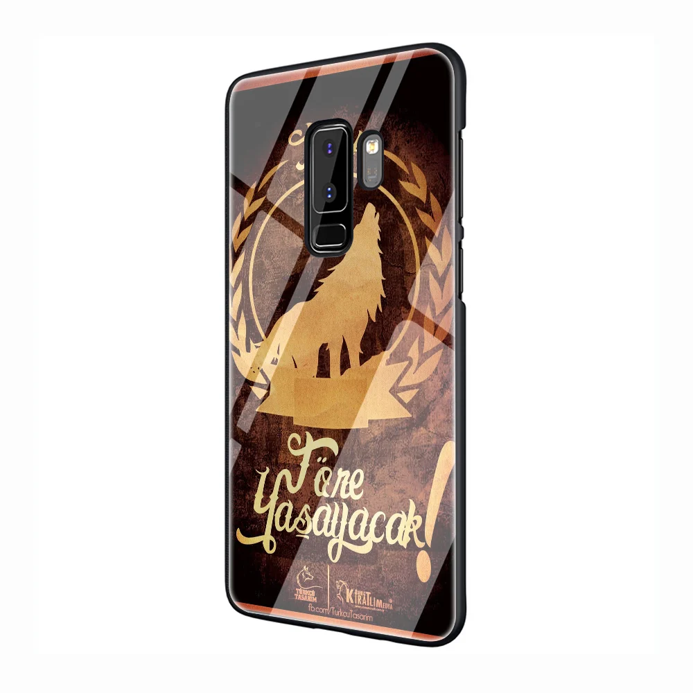 G6 Флаг из Турции волк закаленное Стекло чехол для телефона для samsung Galaxy S7 край S8 S9 S10 Note 8, 9, 10, плюс A10 20 30 40 50 60 70 - Цвет: G6